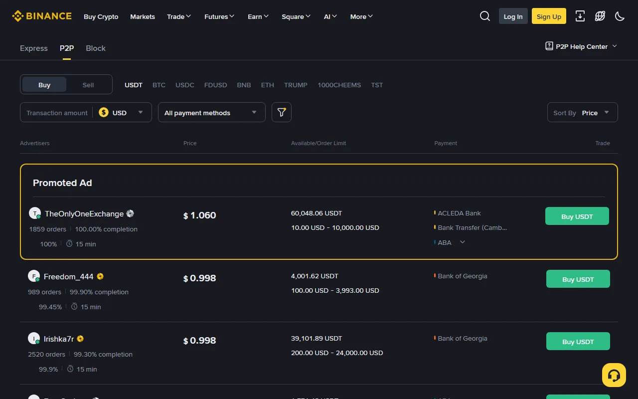 P2P 買 USDT 防詐完整指南：選廣告、付款、放幣、凍結與申訴