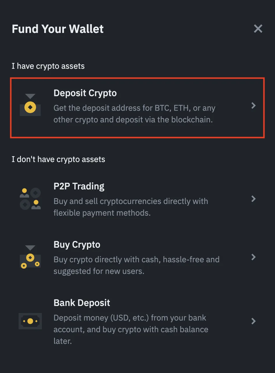 Binance Pay 官方頁面